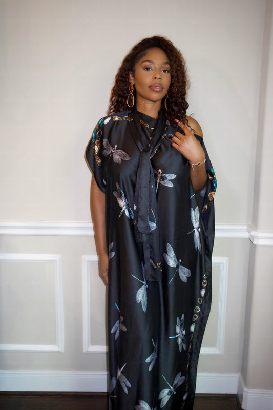 Butterfly Charm- Black